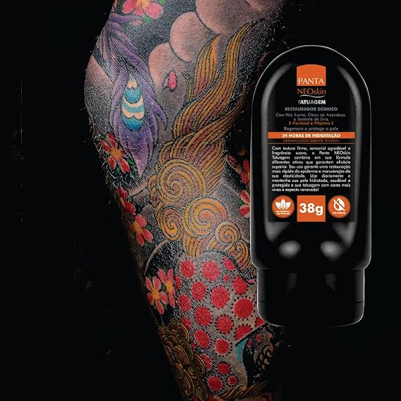 Panta Neoskin - Hidratante Para Tatuagem e Restaurador Dérmico 38g