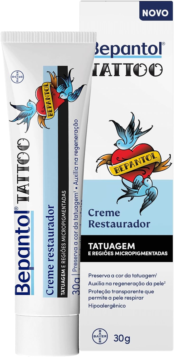 Bepantol Derma Tattoo Hidratante Corporal Restaurador de Tatuagem 30g